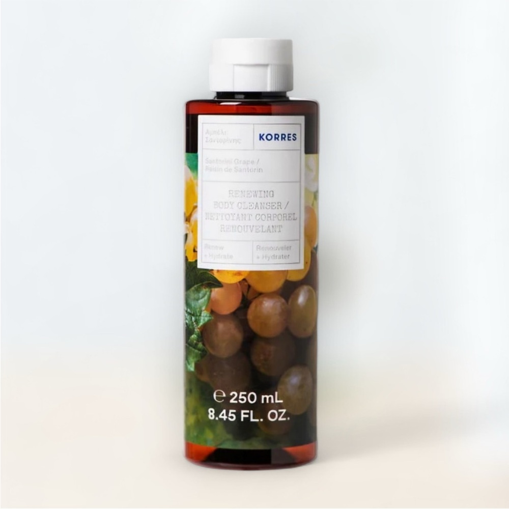 KORRES Renewing Body Cleanser Santorini‎ Grape